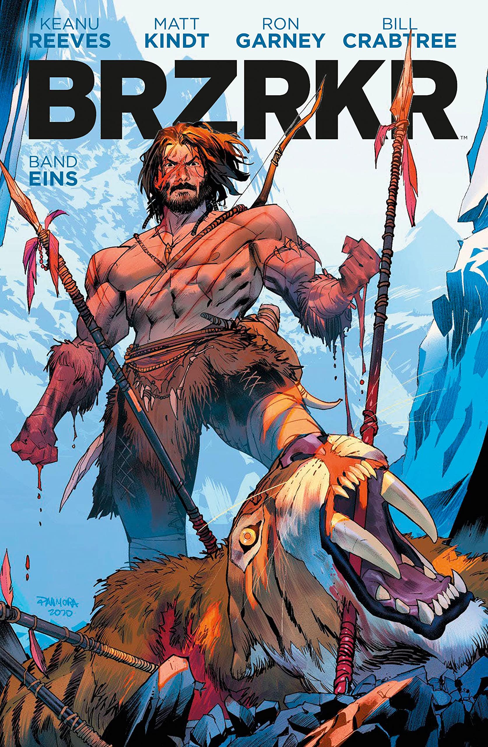 BRZRKR 1 : Reeves, Keanu, Kindt, Matt: Amazon.com.tr: Kitap